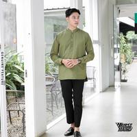 Gambar Ereste X Firsthand Koko Pria Kemeja Lengan Panjang Cordova Army - Hitam, S dari ereste store Kota Bandung 1 Tokopedia