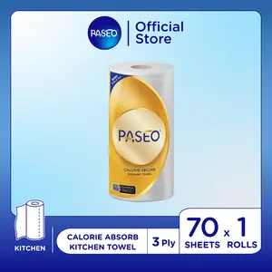 Paseo Calorie Absorb Kitchen Towel  1 Roll 210 Ply Emboss