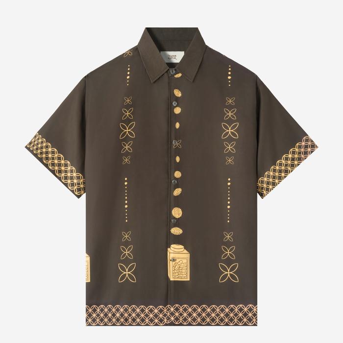 Gambar Batik Print Telusur Kultur - Corak Nusantara - Kerupuk Coklat dari Telusur Kultur Kota Administrasi Jakarta Timur Tokopedia