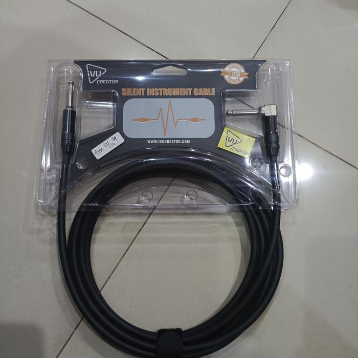 Gambar IVU CREATOR 3M S/L PREMIUM SILENT CABLE INSTRUMENT , BMJ dari Bandar Musik Jakarta BMJ Kota Administrasi Jakarta Pusat Tokopedia