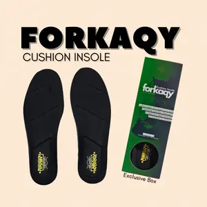 FORKAQY Cushion Insole Sepatu | Bahan EVA | Alas Sepatu Premium | Insole Sepatu Docmart Insole Sepatu
