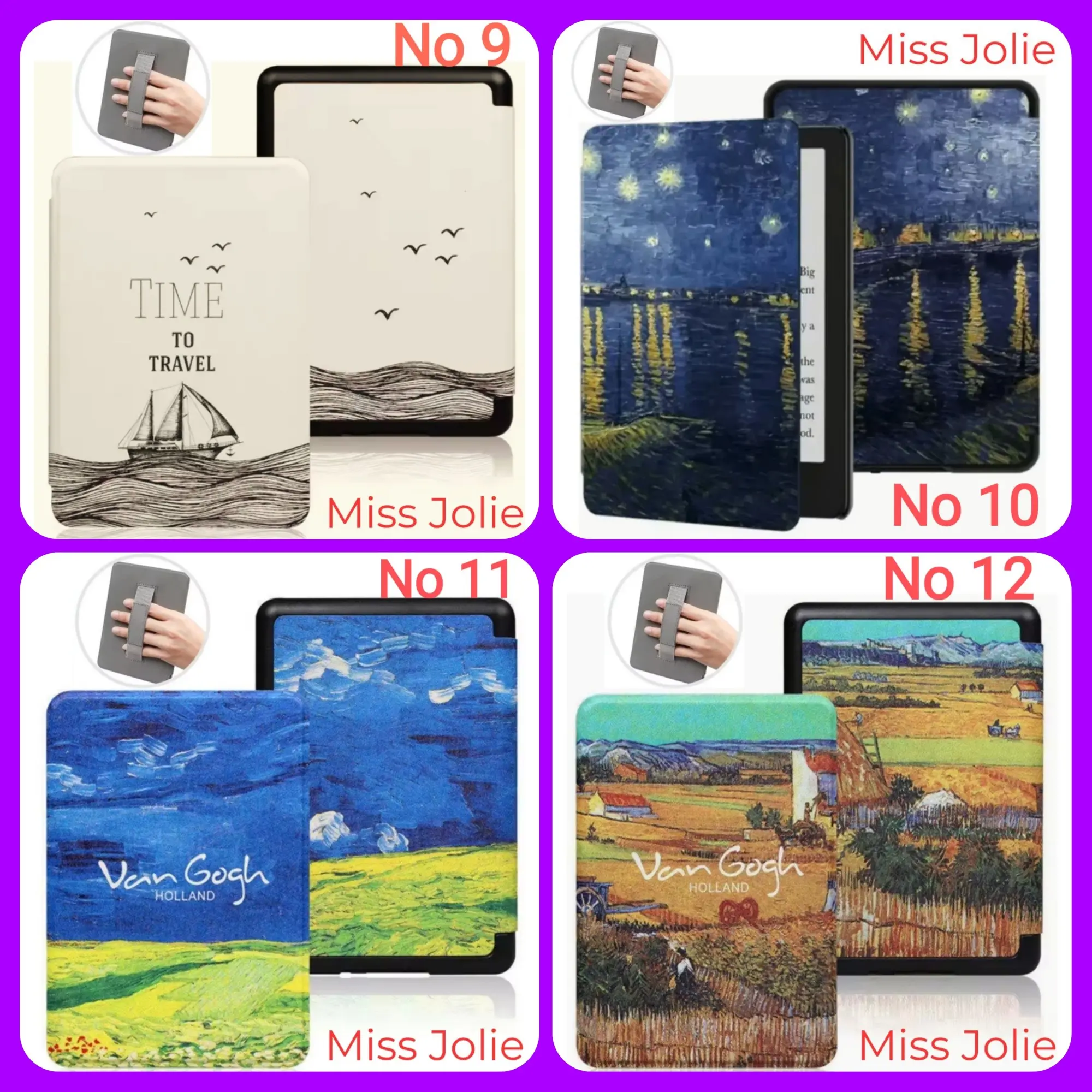 Smart Cover Kindle Paperwhite 11th 2021 Casing Handstrap Hard Case