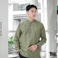 Gambar Ereste X Firsthand Koko Pria Kemeja Lengan Panjang Cordova Army - Hitam, S dari ereste store Kota Bandung 5 Tokopedia