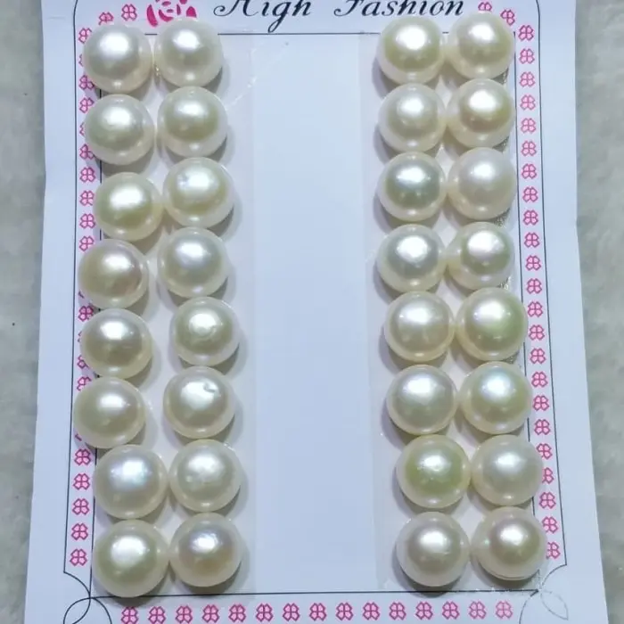 Butiran mutiara air tawar berkualitas 11-11.5 mm (putih)
