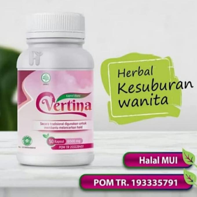 Herbal Penyubur Wanita...Vertina Bpom Halal Mui