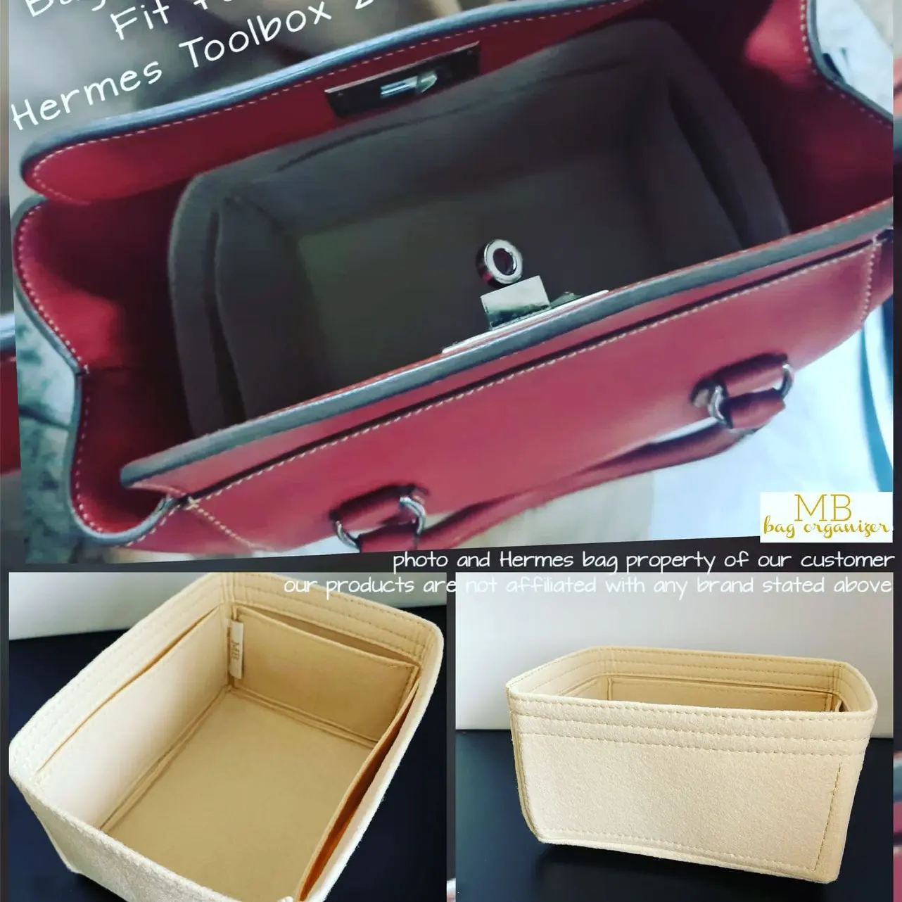 H toolbox 20 size organizer