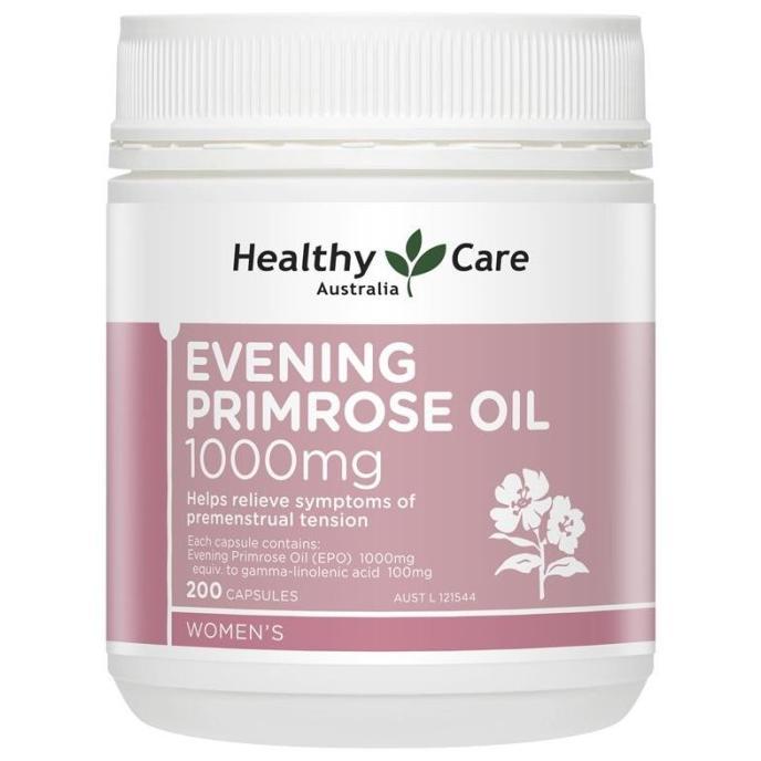 Healthy Care Evening Primrose Oil 1000Mg 200 Capsules