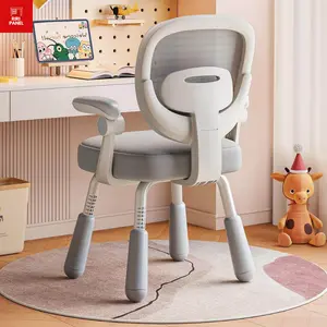 Riri Kursi Belajar Anak Adjustable Tinggi - Kursi Anak Nyaman Dengan Pengatur Tinggi Kaki, Ergonomis & Aman untuk Sekolah/Rumah - Cocok Usia 3-12 Tahun