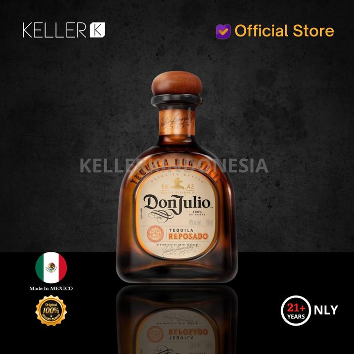 Gambar DONJULIO REPOSADO TEQUILA PREMIUM - IMPORT 750 ML dari KELLER K WINE AND SPIRITS Kota Bandung Tokopedia