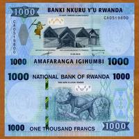 Gambar UKA Rwanda 1000 Francs 2019 New Security dari Argya Collections Kota Tangerang Selatan 1 Tokopedia