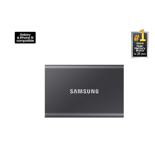 Gambar Samsung SSD T7 Portable SSD External 1TB | gray dari STAR17 COM Kota Administrasi Jakarta Selatan Tokopedia