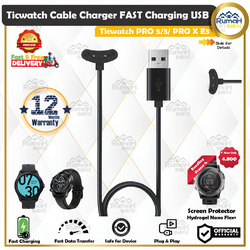 Base di ricarica Dock per TicWatch Pro 5 E3 Pro 3 Cavo di ricarica GPS Supporto per Ticwatch proX Pro3 LTE Adattatore magnetico USB 100mm  44
