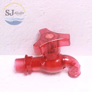 LOTUS Keran Kran Air Tembok Body Transparan Engkol / Baling 1/2 - 3/4 Inch | SJ ABADIE |