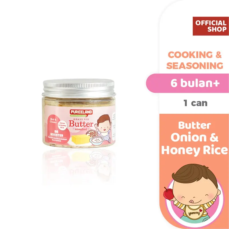 Pureeland Butter MPASI BB Booster / Grass Fed Butter / Bumbu MPASI 6