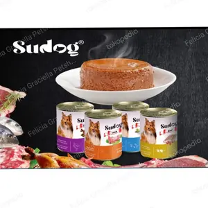 Sudog Pate Can 375gr Beef Chicken Lamb Fish wetfood makanan anjing