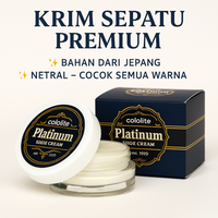 Gambar Cololite Platinum Shoe Cream 35g Krim Sepatu Kulit Premium Netral Mengkilap Anti Kusam dari warungtools Kota Administrasi Jakarta Utara 4 Tokopedia