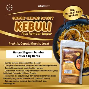 Bumbu Nasi Kebuli Powder/Bubuk 100 Gr Untuk Maks 4 Liter Beras