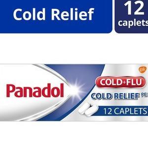 ready stock !!! PANADOL COLD FLU RELIEF SINGAPORE, 12 CAPLETS