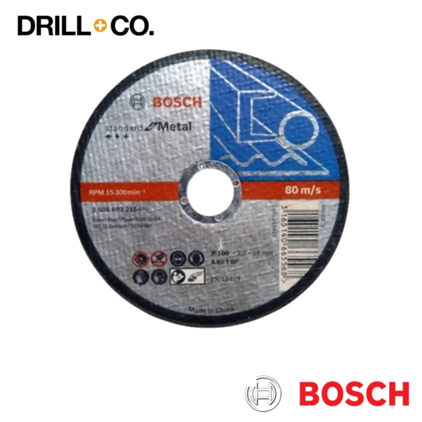 Batu potong besi / Cutting Disc 4" Bosch (215) Expert