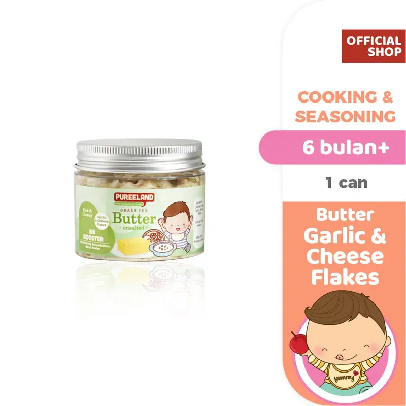 Pureeland Butter MPASI BB Booster / Grass Fed Butter / Bumbu MPASI 1