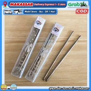 (isi 50 pcs) Souvenir SUMPIT STENLIS kemas MIKA Kartu Ucapan Sovenir Pernikahan Murah Makassar