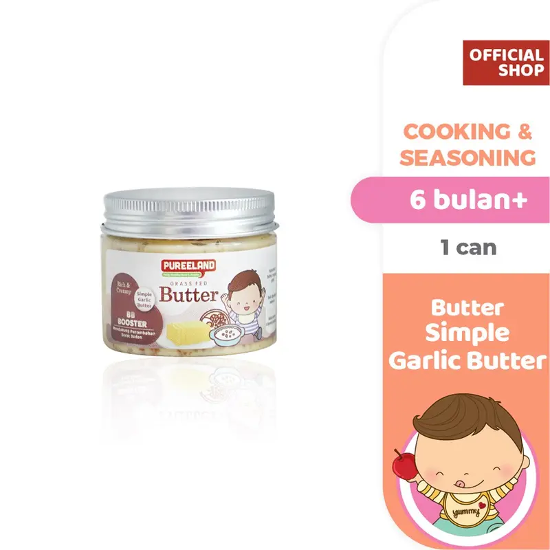 Pureeland Butter MPASI BB Booster / Grass Fed Butter / Bumbu MPASI 4