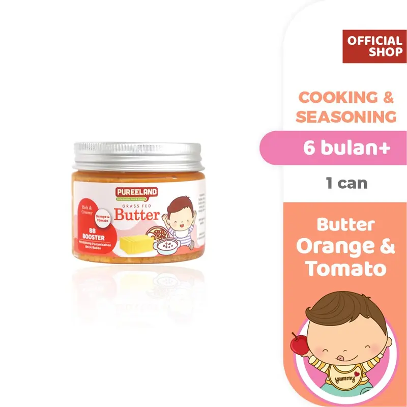 Pureeland Butter MPASI BB Booster / Grass Fed Butter / Bumbu MPASI 3