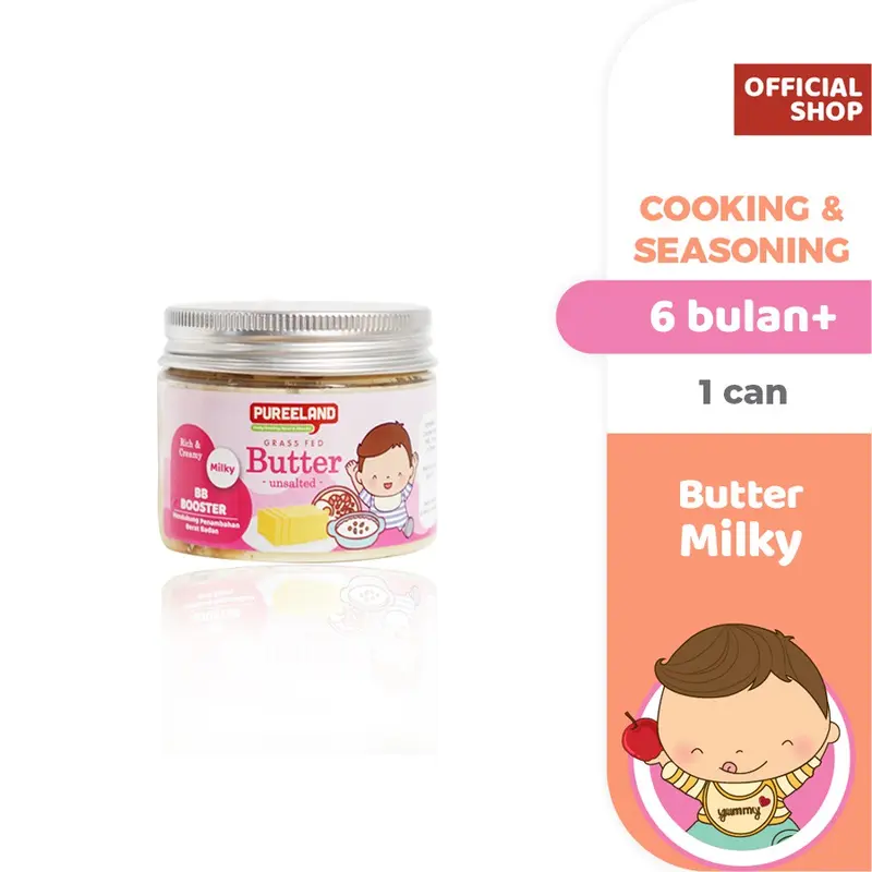 Pureeland Butter MPASI BB Booster / Grass Fed Butter / Bumbu MPASI 5