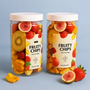 ROSEMARY KERIPIK BUAH MIX & SAYUR MIX 700ML  Apel Nanas Strawberry Wortel