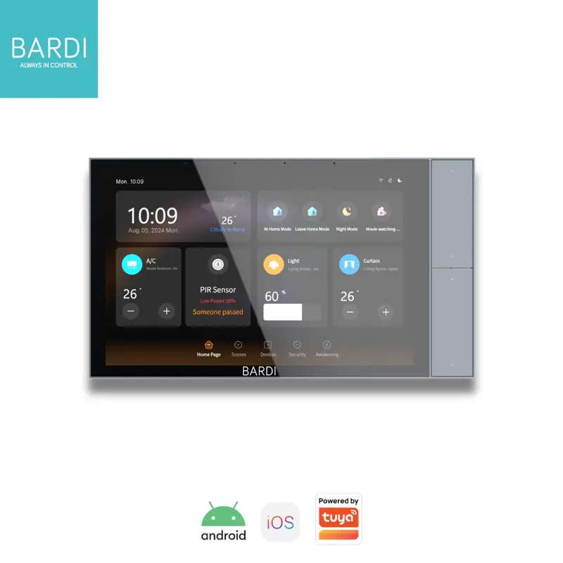BARDI Smart Control Panel 10 Inch 1