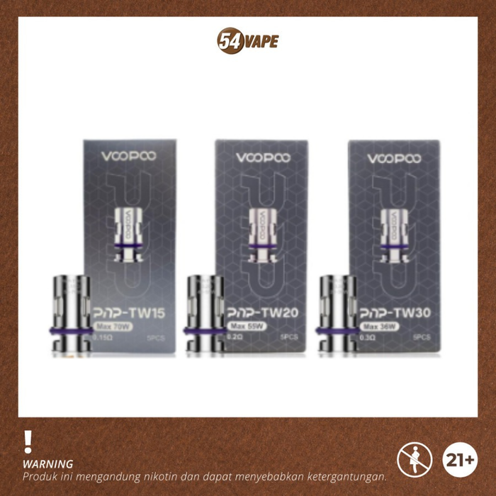 Jual Coil Voopoo PnP TW / DW Series Authentic for Drag E60 / DRAG H80S /  PNP TANK - TW 0.15 OHM, PER-PCS - Kota Administrasi Jakarta Barat -  Isepteroos