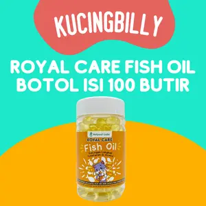 ROIL Royal care fish oil botol isi 100 butir hewan