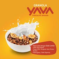 Gambar YAVA Carton Pack Granola Chocolate Banana ( 12 x 90g ) dari YAVA Bali Kota Administrasi Jakarta Timur 5 Tokopedia