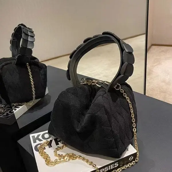 Handbag Tas tangan Import Wanita kekinian ada tali panjang rantai - GT3012 2