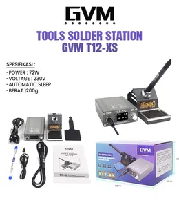 MESIN SOLDER STATION GVM T12-XS
