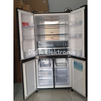 Gambar SHARP SJ-IF90PM-DS KULKAS SIDE BY SIDE 639 L 4 PINTU HEMAT LISTRIK dari Didik Elektronik Store Kota Administrasi Jakarta Barat 3 Tokopedia