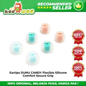 Eartips DUNU CANDY Flexible Silicone Comfort Secure Grip