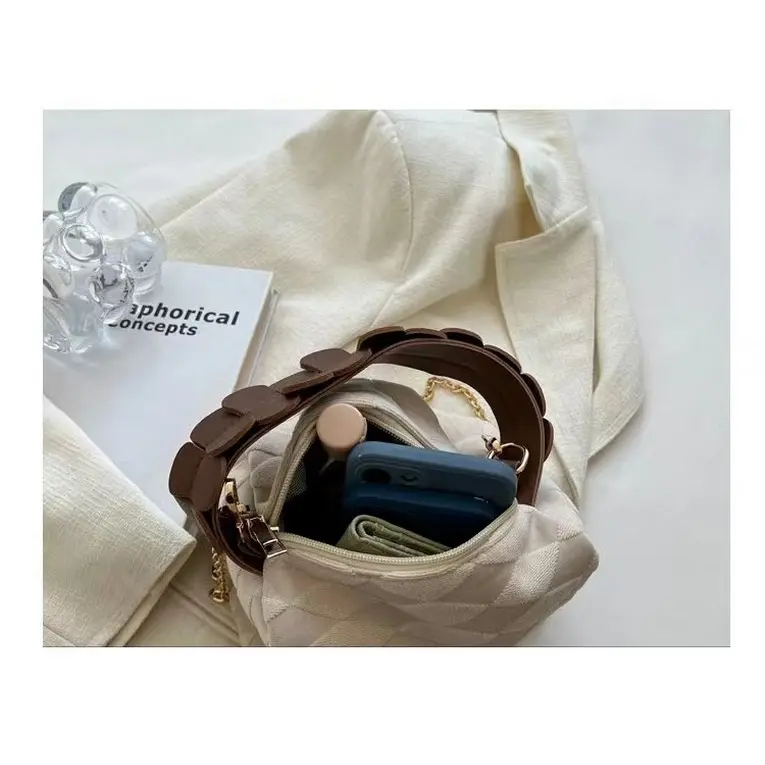 Handbag Tas tangan Import Wanita kekinian ada tali panjang rantai - GT3012 3