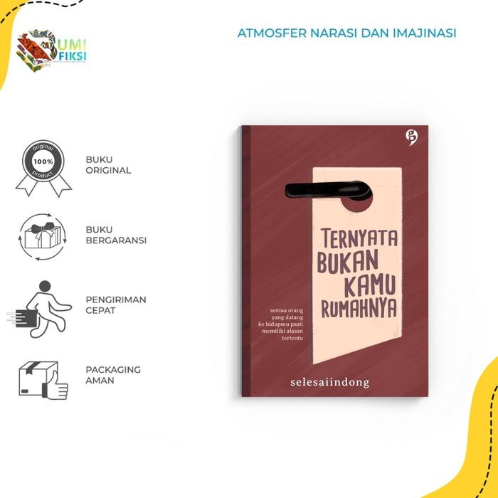Gambar Pree Order - Buku Self Improvement - Ternyata Bukan Kamu Rumahnya By Selesaiindong - Gagasmedia - Bumifiksi dari Bumifiksimedan001 Kota Medan Tokopedia