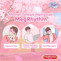 Gambar MegRhythm Steam Eye Mask Sakura 5s - Masker Mata dari KAO Indonesia Kota Bekasi 5 Tokopedia
