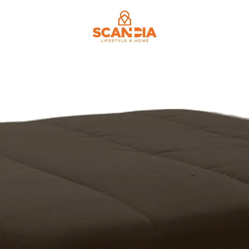 SCANDIA Kursi Footstool Valda 51X46X38cm Brown 6
