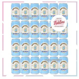 [ 1 Karton isi 24 Kaleng ] Groovy Biru Zoda Water Air Soda Kaleng 330ml