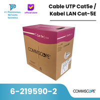 Gambar AMP Commscope Cable UTP Cat5e / Kabel LAN Cat-5E 6-219590-2 dari Profesional Network Kota Administrasi Jakarta Pusat 1 Tokopedia