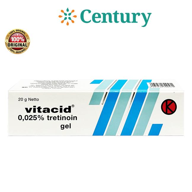VITACID 0.025% TUBE 20 GR GEL