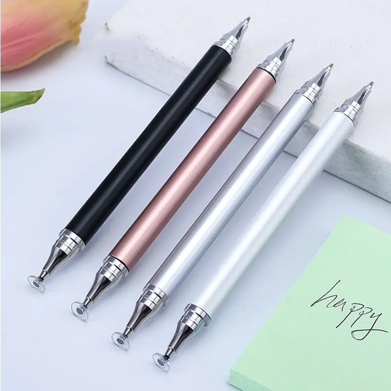 Pen pena stylus 2in1 dual fungsi untuk HP tablet Elegant
