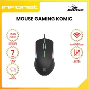 KOMIC WIRED GAMING MOUSE MG-M016