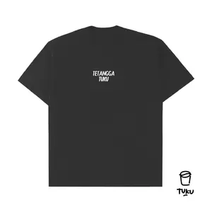 Kaus Tetangga Tuku Seri Siluet - Hitam