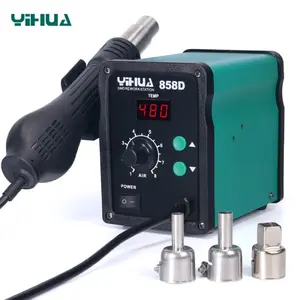 YIHUA 858D SMD Rework Station Solder Uap Blower Original