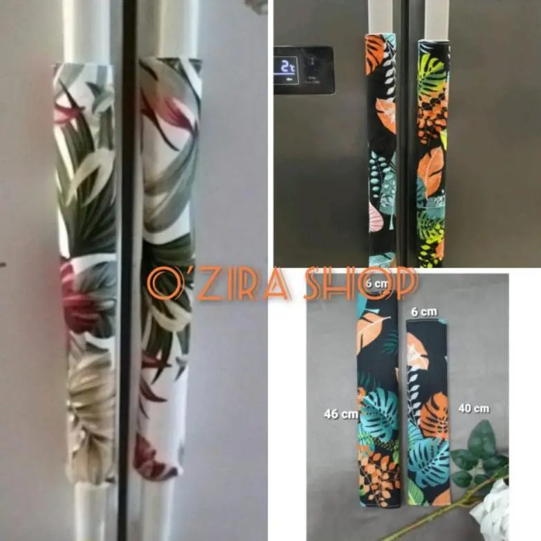 Sarung Pegangan Kulkas Dua Pintu Kiri Kanan,Cover Pegangang Kulkas Sarung Gagang Kulkas Dua Pintu 5