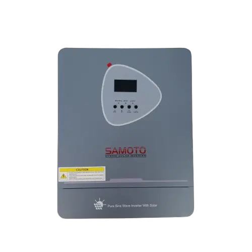 Samoto Hybrid Solar Inverter Pure Sine Wave High Frequency 6200W Solar Panel Charger Controller IHF6200 1